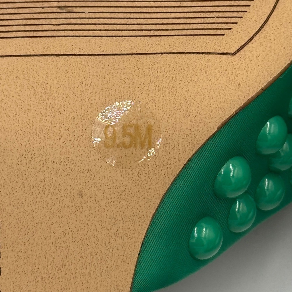 Gianni Bini Green Studded Pointed Toe Mule Heels 9.5M NO BOX - Picture 8 of 8